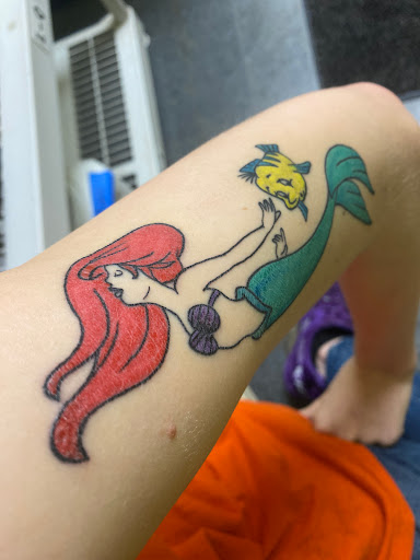 Explore long distance friendship tattoo ideas, creative tattoo ideas in Wilmington, available at B13 TATTOOS