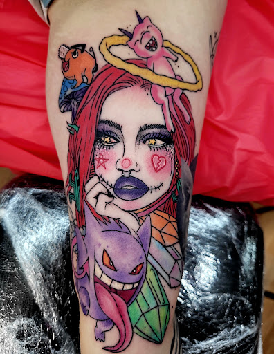 Explore passing away tattoo ideas, creative tattoo ideas in Benton, available at Spectrum Tattoo