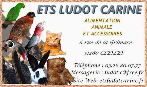 Magasin d'articles pour animaux Ets Ludot Carine Clesles