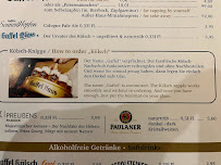 Restaurant allemand Gaffel Haus Berlin - Das kölsche Konsulat in der Hauptstadt à Berlin - menu / carte