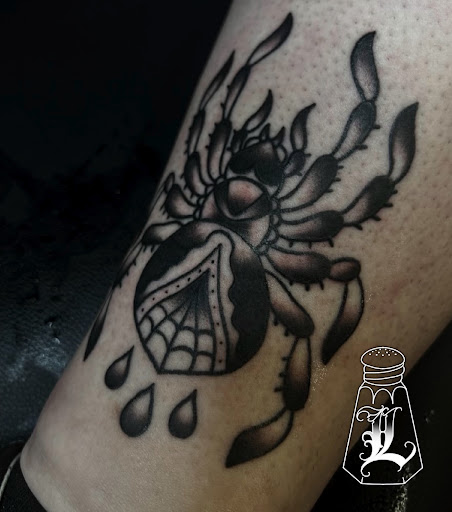 Explore monster hunter tattoo ideas, creative tattoo ideas in Nashville, available at RedBird Tattoo