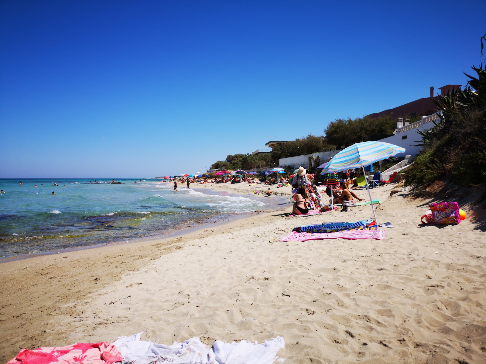 Photo of Lido Azzurro beach with bright sand surface
