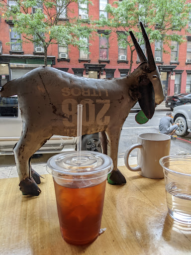 Coffee Shop «The Jolly Goat Coffee Bar», reviews and photos, 515 W 47th St, New York, NY 10036, USA