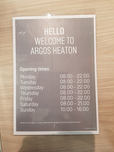 Argos Heaton Newcastle (Inside Sainsbury's) - Newcastle upon Tyne
