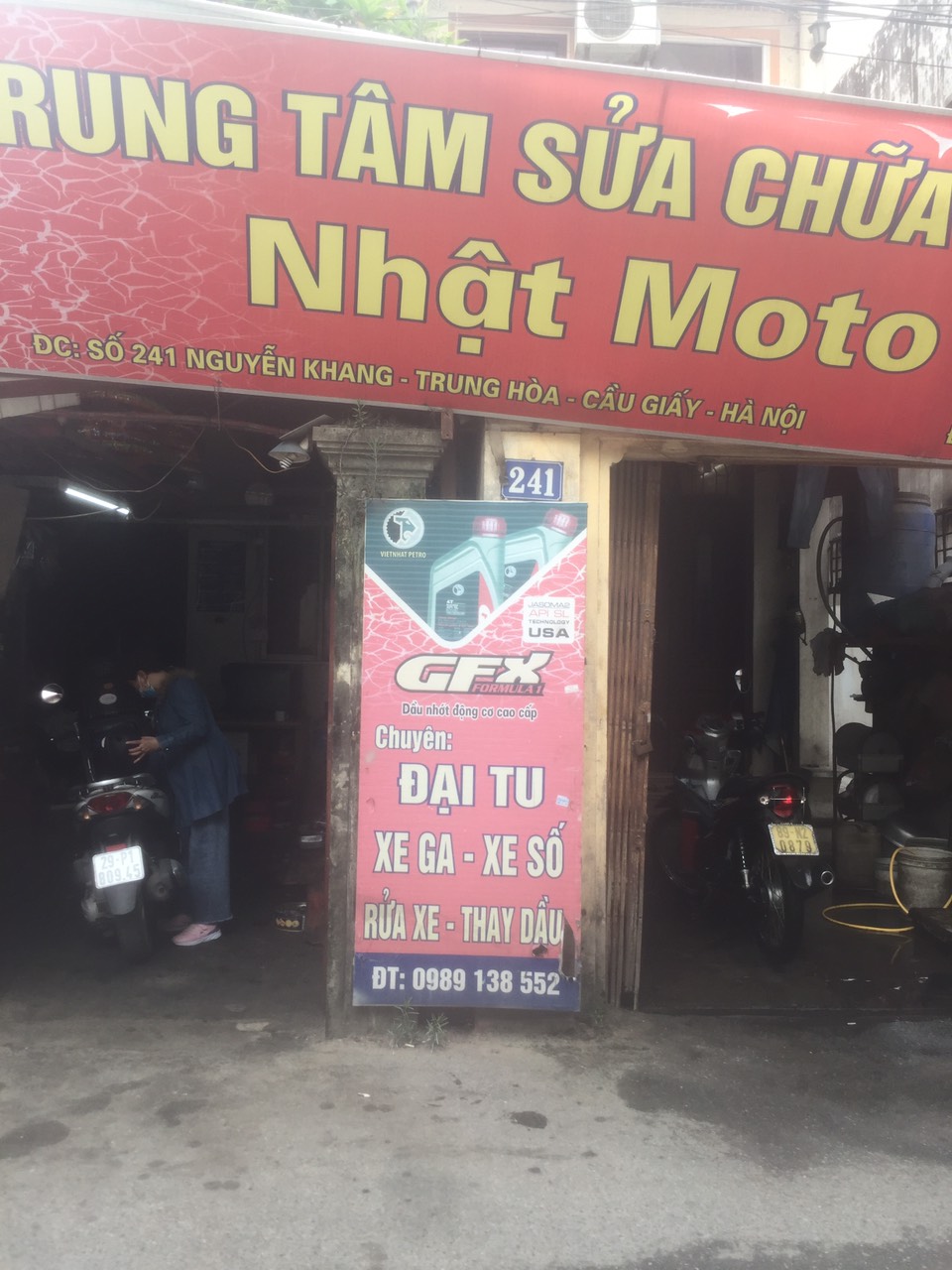 cửa hàng sữa chữa xe máy 247