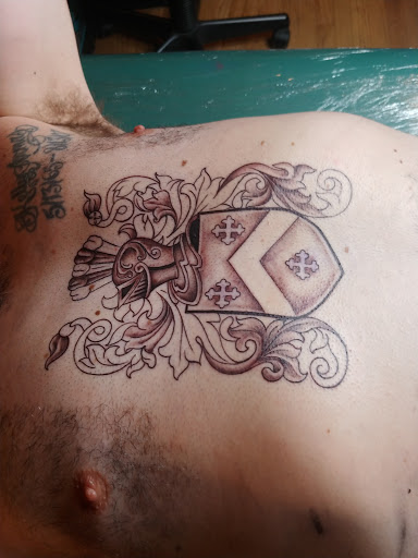 Explore crescent moon tattoo ideas, creative tattoo ideas in Concord, available at Silver Needle Studios