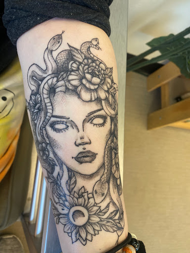 Explore gandalf tattoo ideas, creative tattoo ideas in Newport, available at Newport Tattoo