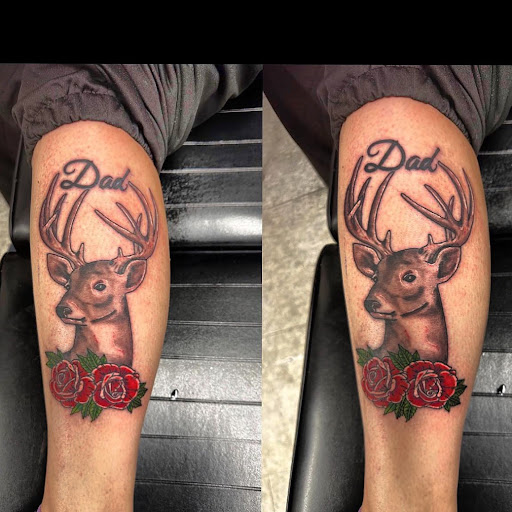 Explore polar bear tattoo ideas, creative tattoo ideas in Hudson Falls, available at ALTERED ADDICTION TATTOOS