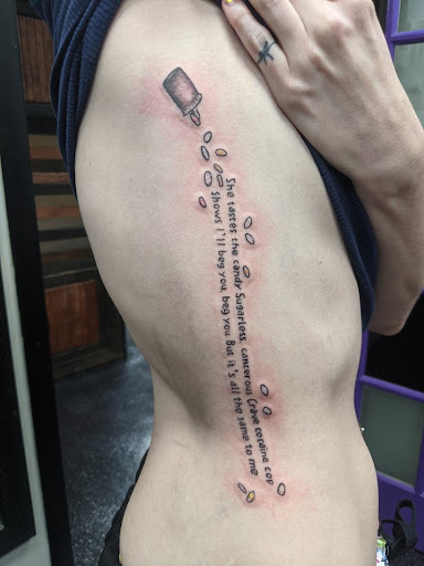 Explore prostate cancer tattoo ideas, creative tattoo ideas in Slippery Rock, available at Dinky Dachshund Tattoo Parlor
