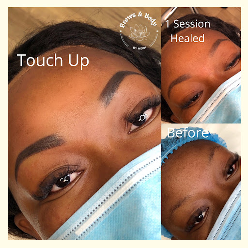 Explore rip sister tattoo ideas, creative tattoo ideas in Johnston, available at Brows & Body