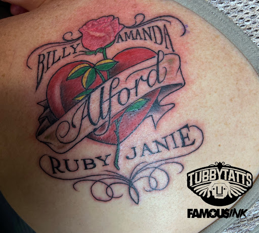 Explore flamingo tattoo ideas, creative tattoo ideas in Hammond, available at Famous Ink, Inc.