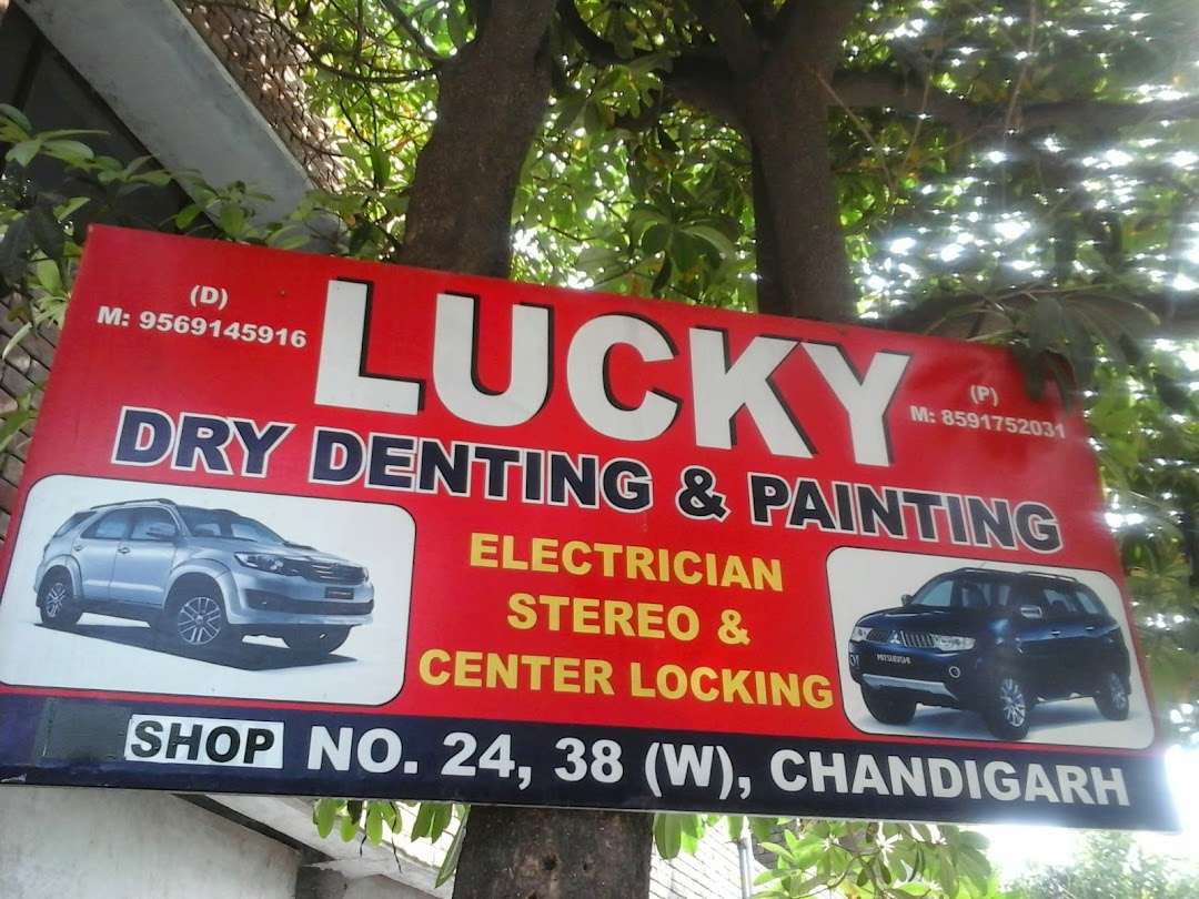 Lucky Dry Denting Painting