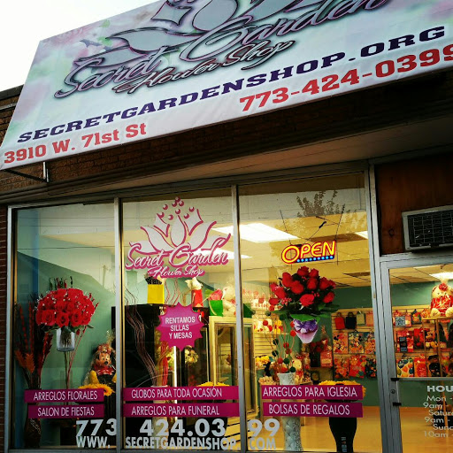 Secret garden flowers shop, 3910 W 71st St, Chicago, IL 60629, USA, 