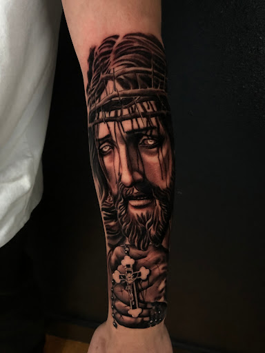 Explore space sleeve tattoo ideas, creative tattoo ideas in Vancouver, available at Hopeless Tattoo & Piercing