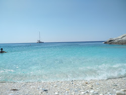 Foto von Seychellen Strand mit kleine bucht