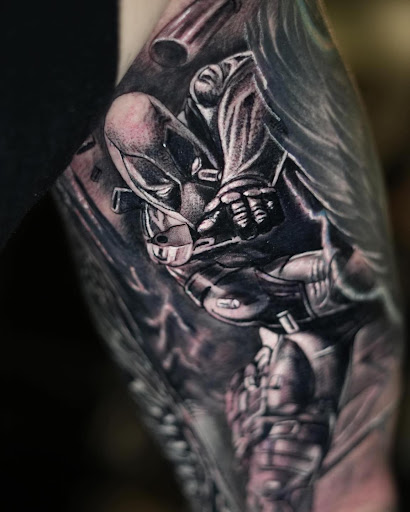 Explore ring tattoo ideas for him, creative tattoo ideas in Kissimmee, available at Fallen Sparrow Tattoo Co