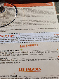 Crêperie La P'Tite Fabrik à Roscoff - menu / carte