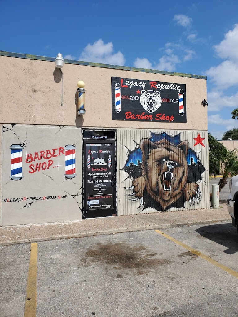 Legacy Republic Barber Shop Brownsville, TX 78520 Services and Reviews