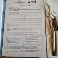 Carte du Ristorante da Gianni à Calenzano