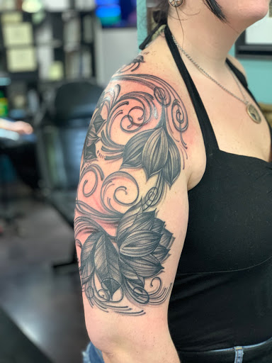 Explore strength tattoo ideas, creative tattoo ideas in Saint Paul, available at Aloha Art Collective Tattoo