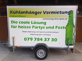 Kühlanhängervermietung Fabian Misteli, "Die coole Lösung für heisse Partys und Feste"