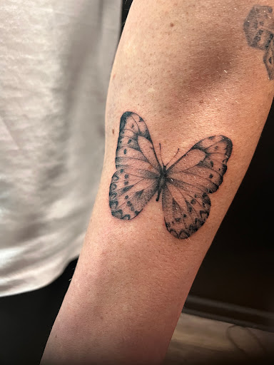 Explore great dane tattoo ideas, creative tattoo ideas in Goose Creek, available at Red Kirin Tattoo