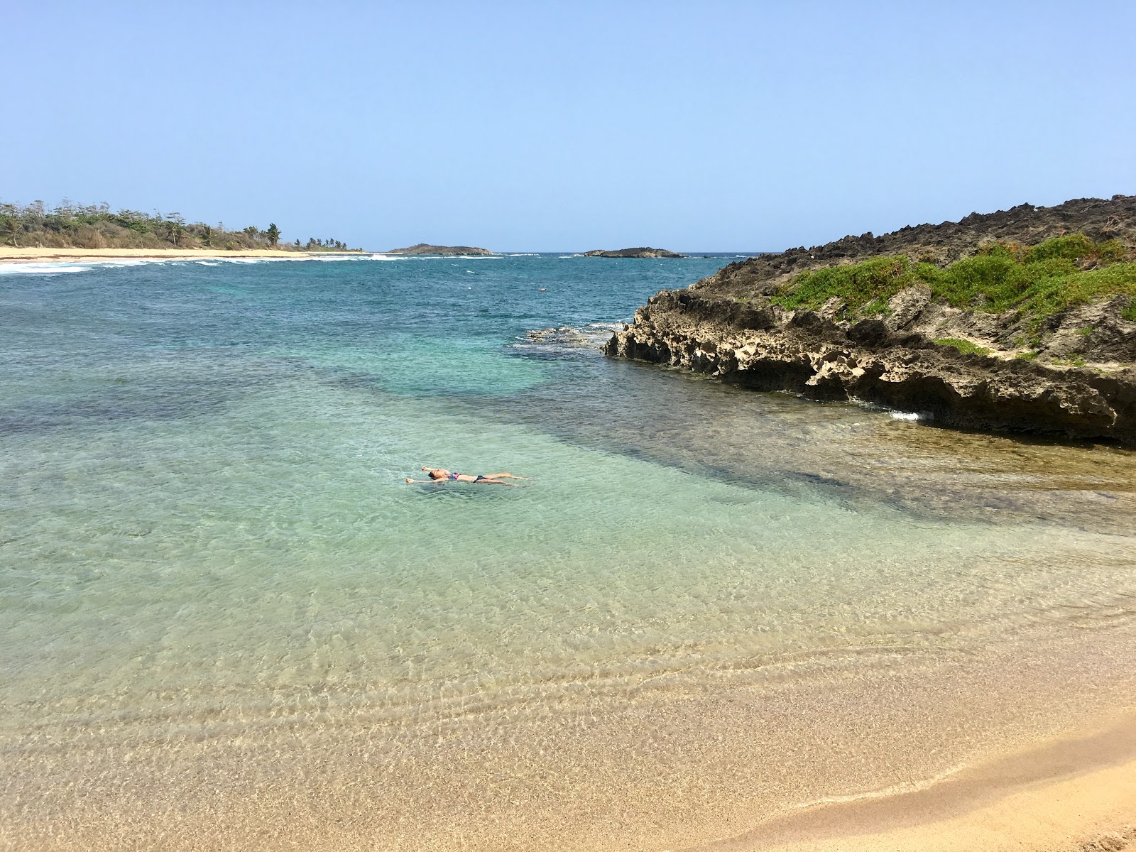 Fotografija Boquillas beach z svetel pesek površino