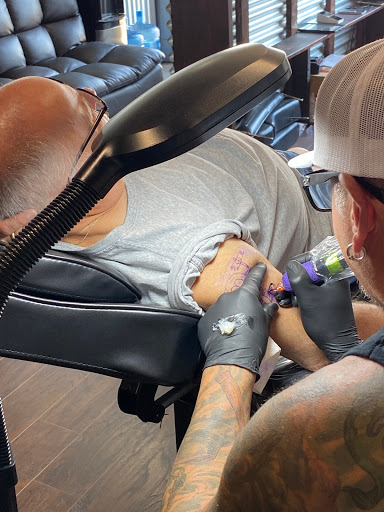 Explore elephant head tattoo ideas, creative tattoo ideas in Denison, available at Crossroads Tattoo Studio