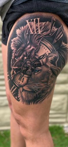 Explore l tattoo ideas, creative tattoo ideas in Denver, available at The Elegant Elephant Tattoo