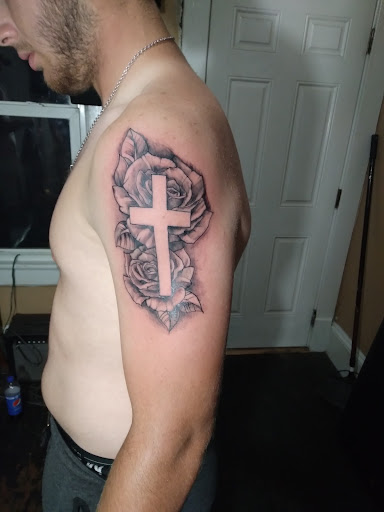 Explore grandson tattoo ideas, creative tattoo ideas in Roanoke, available at RailYard INK