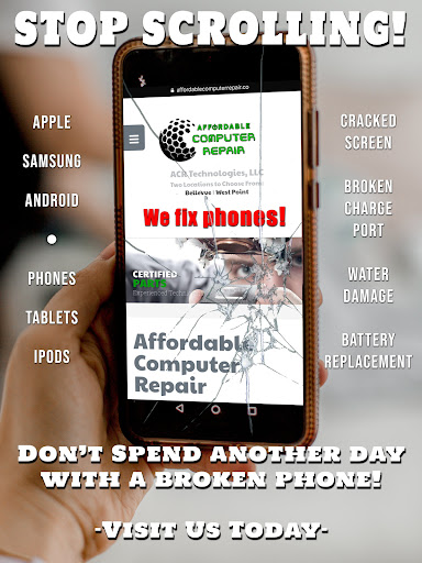 Computer Repair Service «Affordable Computer Repair - Bellevue», reviews and photos, 2219 Franklin St, Bellevue, NE 68005, USA