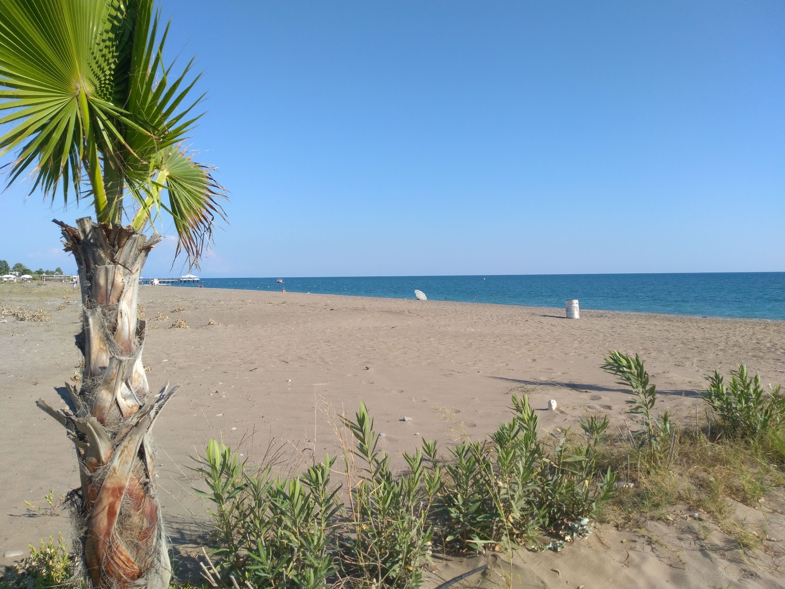 Photo de Bogazkent beach - endroit populaire parmi les connaisseurs de la détente