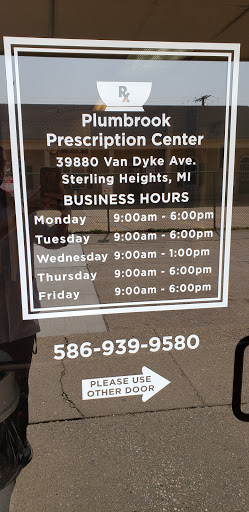 Pharmacy «Plumbrook Prescription Center», reviews and photos, 39880 Van Dyke, Sterling Heights, MI 48313, USA