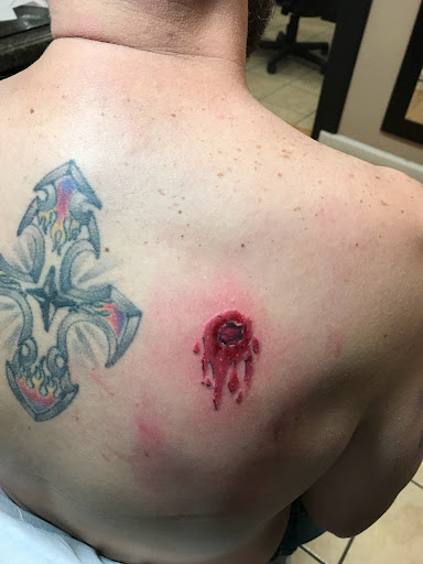 Explore meliodas tattoo ideas, creative tattoo ideas in Goose Creek, available at Red Kirin Tattoo