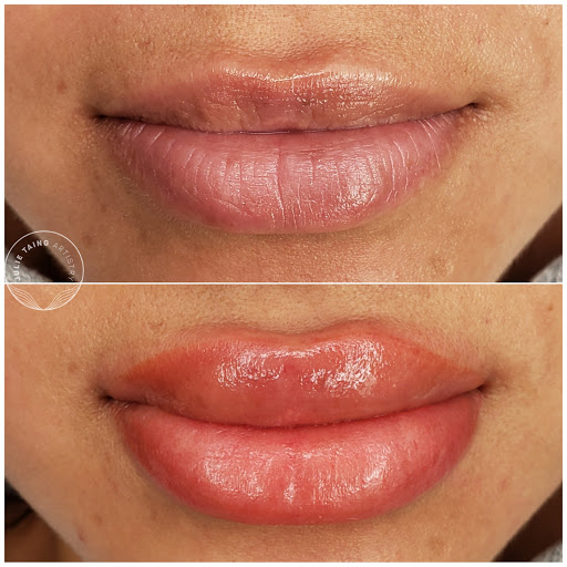 Explore rose and butterfly tattoo ideas, creative tattoo ideas in San Diego, available at Adour Beauty & Ink