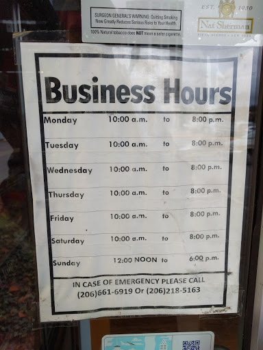 Tobacco Shop «Tobacco Patch», reviews and photos, 10623 NE 8th St A, Bellevue, WA 98004, USA