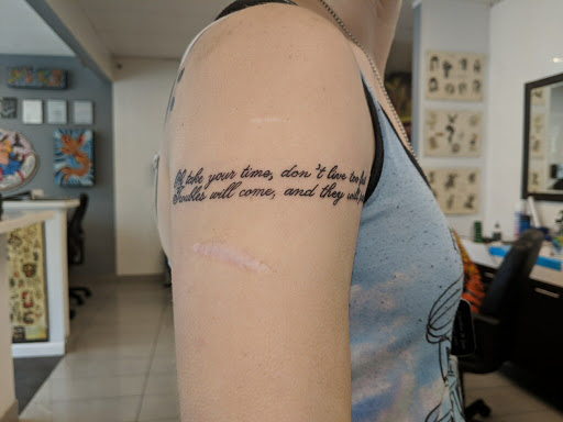 Explore background tattoo ideas sleeve, creative tattoo ideas in Houston, available at 3rd Generation Ink