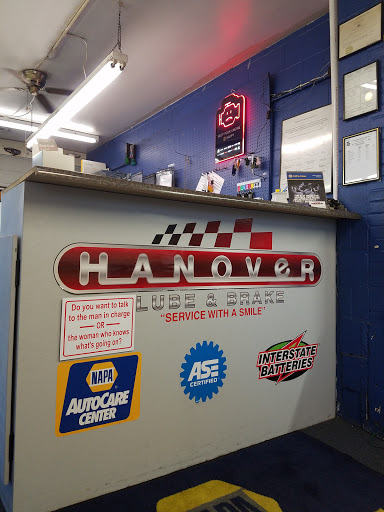 Auto Repair Shop «Hanover Lube And Brake», reviews and photos, 446 Baltimore St, Hanover, PA 17331, USA