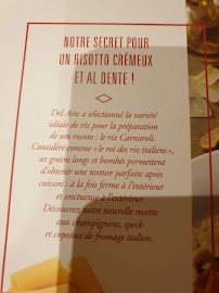Restaurant italien Del Arte à Villenave-d'Ornon - menu / carte