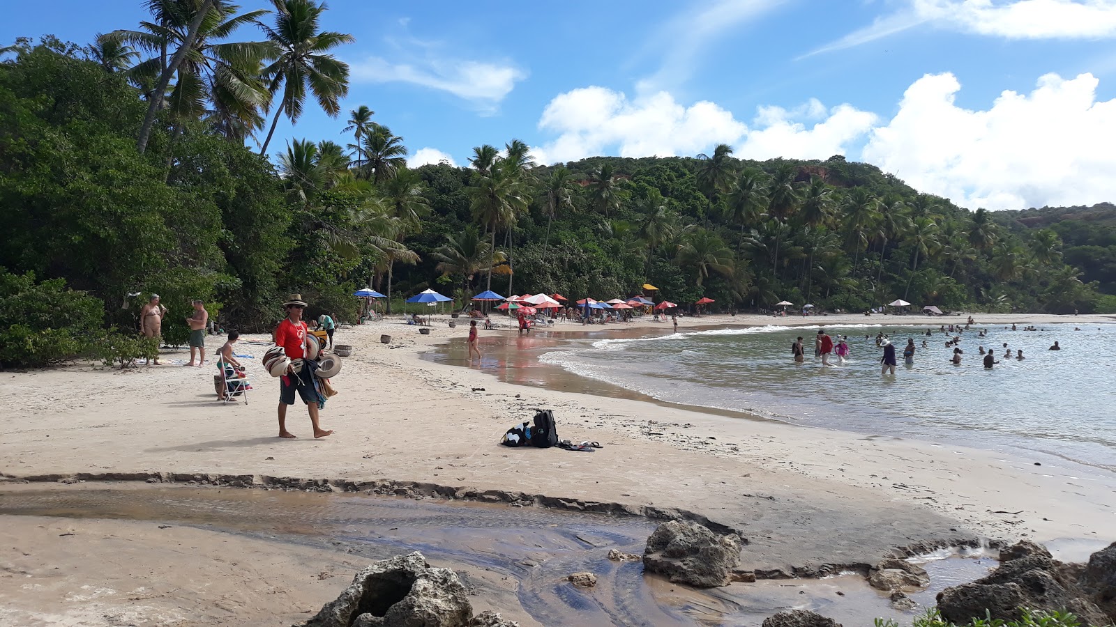 Photo de Plage de Coqueirinho Nord zone des équipements