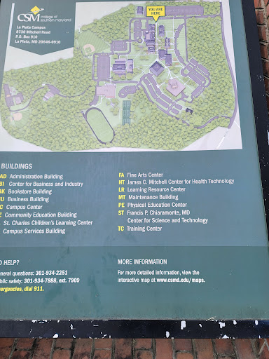 CSM College Store, 8730 Mitchell Rd, La Plata, MD 20646, USA, 