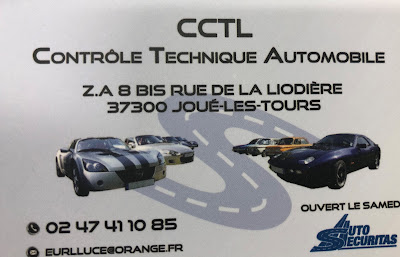 CENTRE CONTRÔLE TECHNIQUE AUTOSECURITAS CCTL JOUE LES TOURS à Joué-lès-Tours