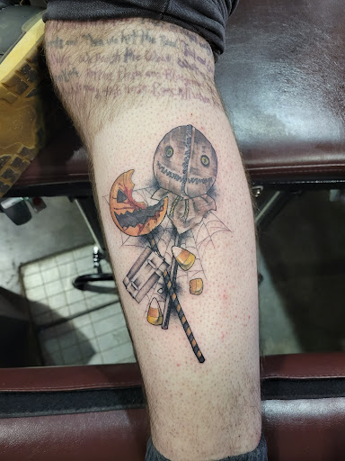 Explore outdoor tattoo ideas, creative tattoo ideas in Saint Petersburg, available at Cthulhu Tattoo & Body Piercing