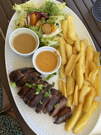 Steak tartare du Restaurant méditerranéen Plage La Rascasse à Sainte-Maxime - n°1