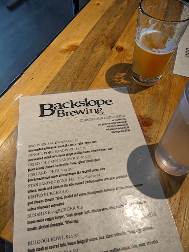 Brewery «Backslope Brewing», reviews and photos