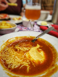 Soupe de tomate du Restaurant français Brasserie Gilles de Bretagne à Saint-Cast-le-Guildo - n°1