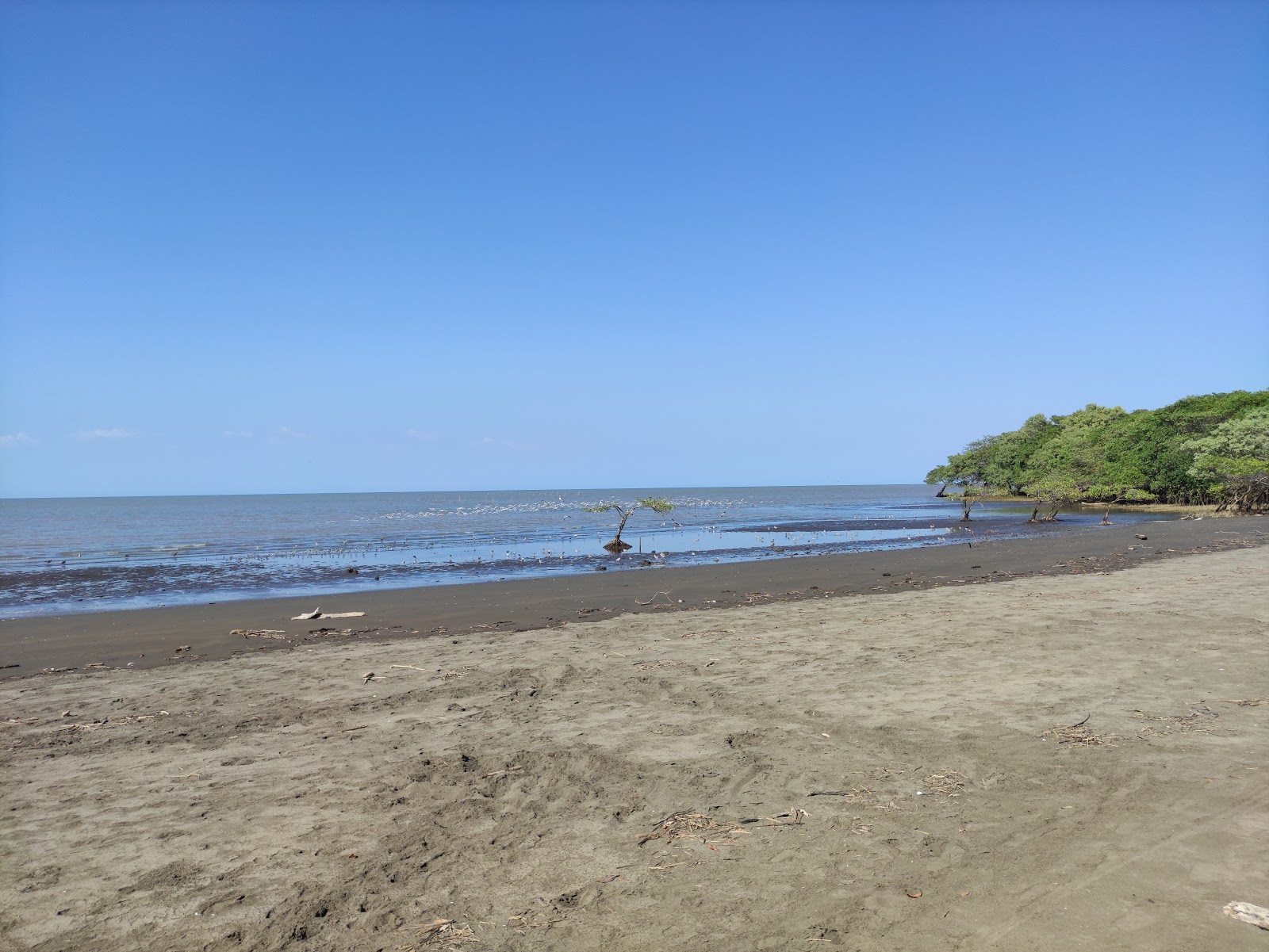 Photo of Retén Beach with brown sand surface