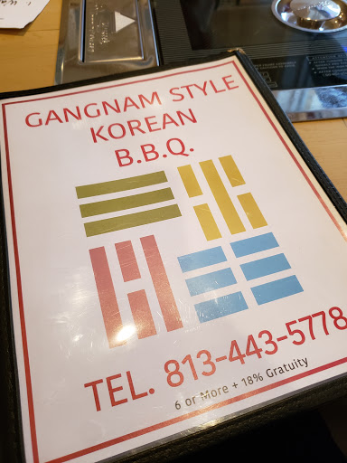 Gangnam style korean BBQ restaurant