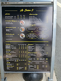 Menu du La Saison 3 à Arcachon