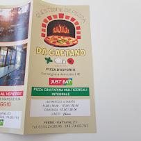 Menu du Questione di Pizza à Ferno